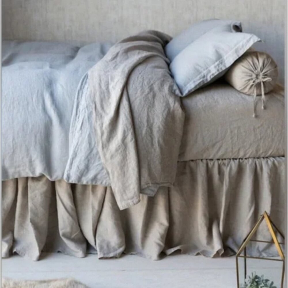Bella Notte Harper Linen 4 Pc Sheet Set